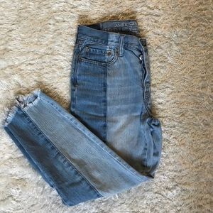 American Eagle Two Toned Jeans